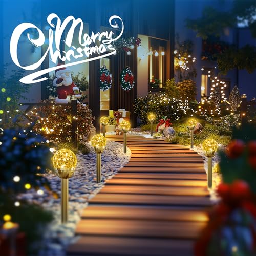 Solar Garden Lights Outdoor (6 Count)