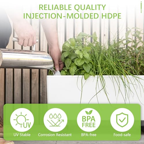 Self Watering Mini Bench Planter