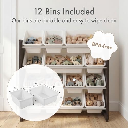 Kids Toy Organizer with 12 Bins