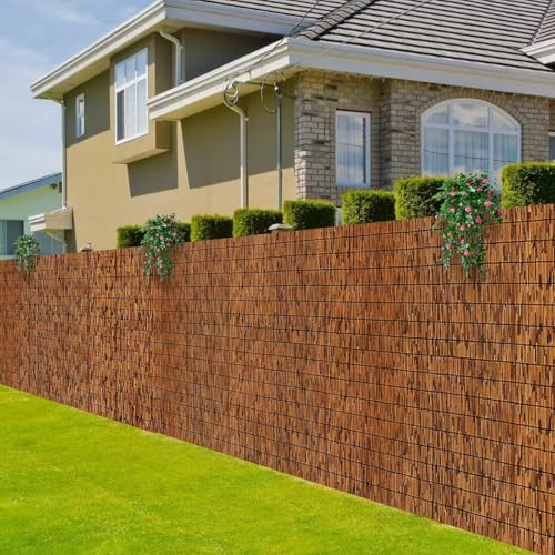 2 Pack Reed Bamboo Screen Fencing