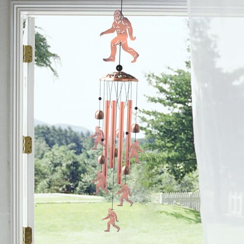 Brass Bigfoot Wind Chime