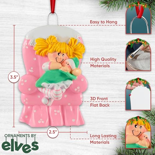 Personalized Sibling Christmas Ornaments 2025