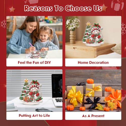 Christmas Diamond Art Tabletop Kits
