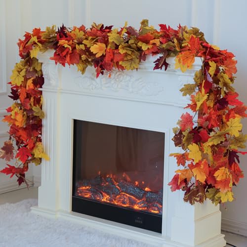6PCS Fall Maple Leaves Garland
