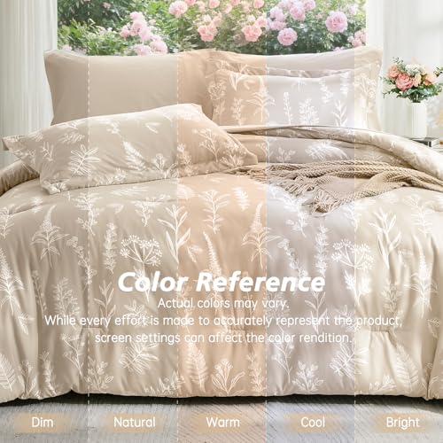 Beige King Comforter Set