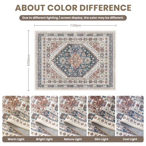 5x7 Area Rugs for Living Room