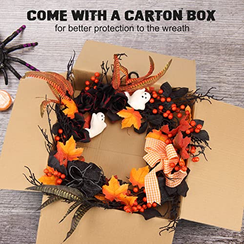 26 Inch Halloween Wreaths for Front Door