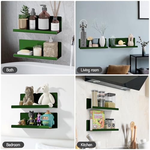 Adhesive Floating Shelves for Wall No Drilling