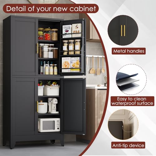 75" H Metal Storage Cabinet