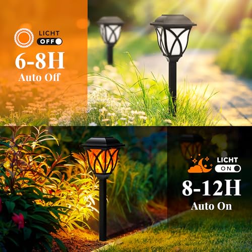 Solar Lights Outdoor Waterproof (8 Count)