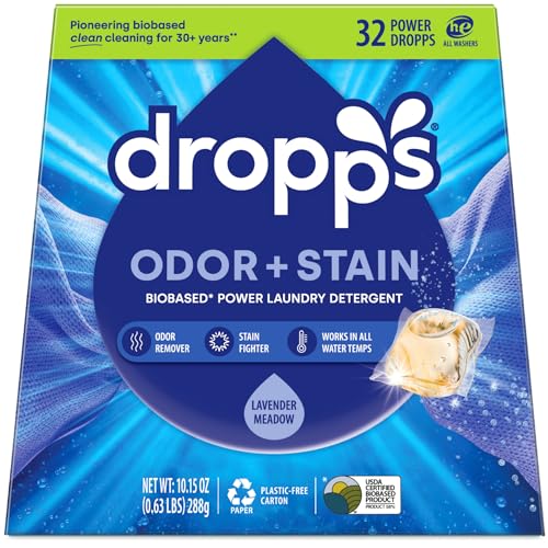 Odor & Stain Laundry Detergent Pods (32 Count)