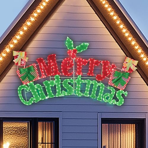 6FT Merry Christmas Sign for Decoration