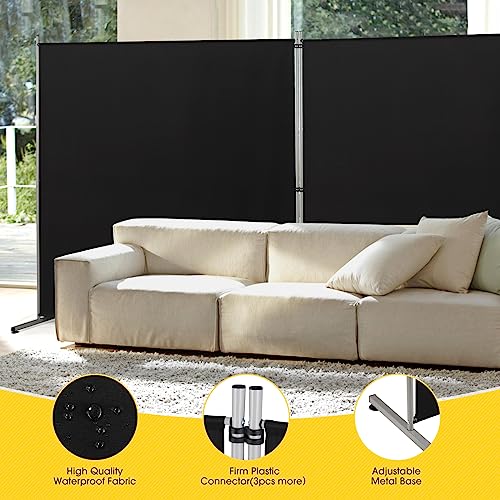 2 Large Panels Room Divider