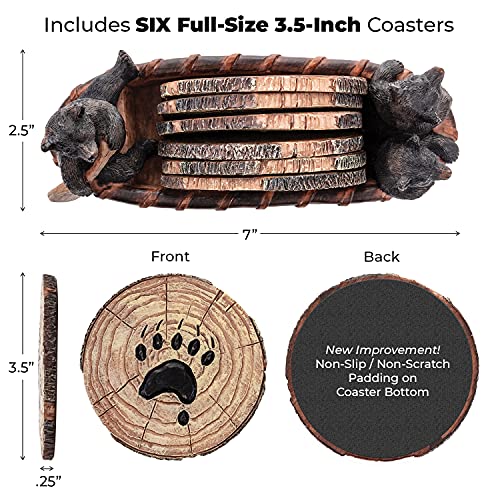 Bear Coasters (6 Count)