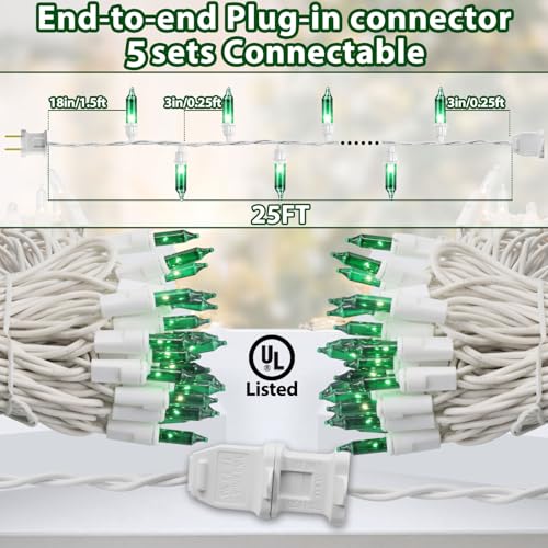 Green Christmas Lights