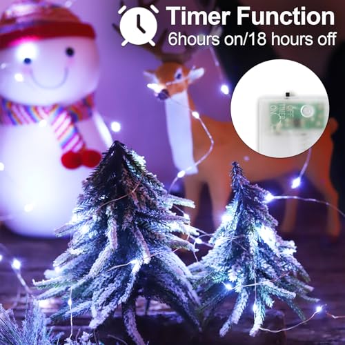 Christmas Fairy String Lights Battery Operated (33 Foot)