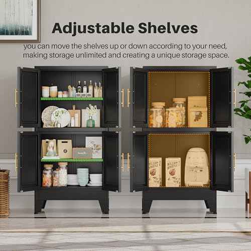 47" Tall Kitchen Pantry Cabinet