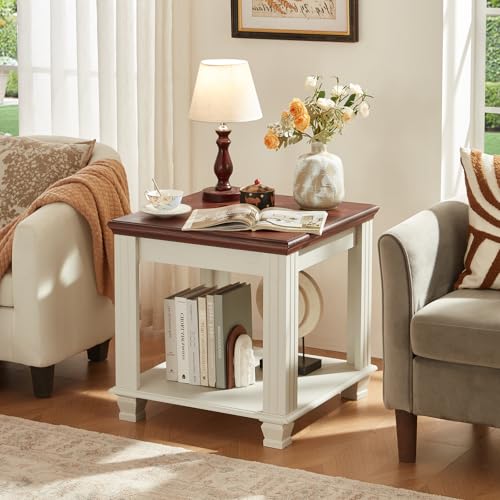 Farmhouse End Tables for Living Room