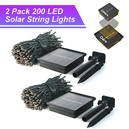 2 Pack Solar Halloween Lights (151 Foot)