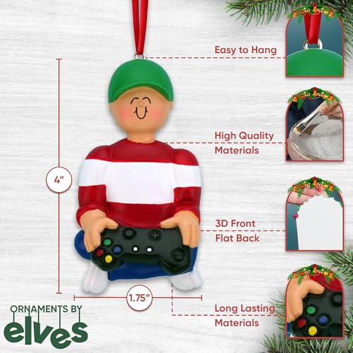 Personalized Video Game Ornament