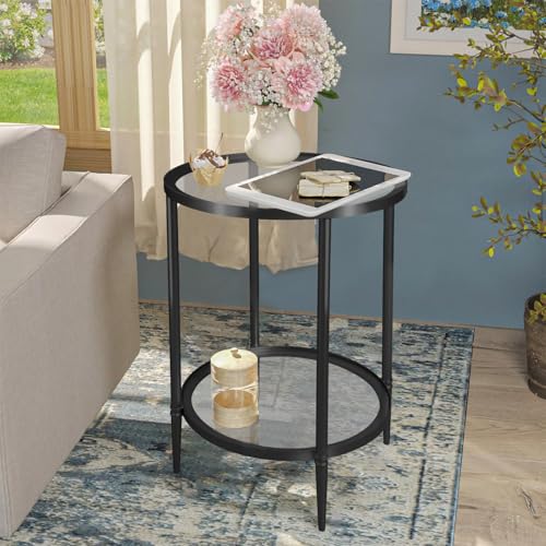 2 Tier Round Side Table