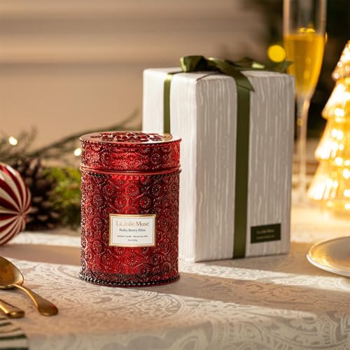Ruby Berry Bliss Scented Candles for Home