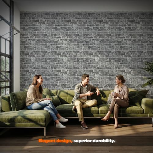 3D Wall Panels Brick Effect (10 Count)