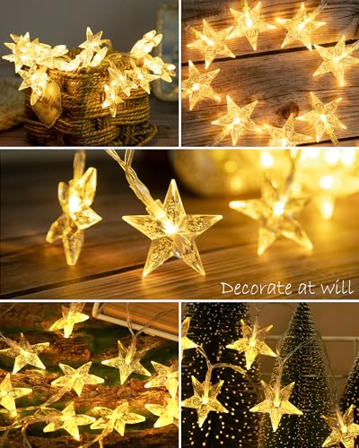 Star String Lights Plug in