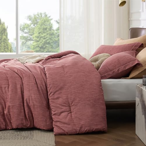 Pink Clay Queen Comforter Set