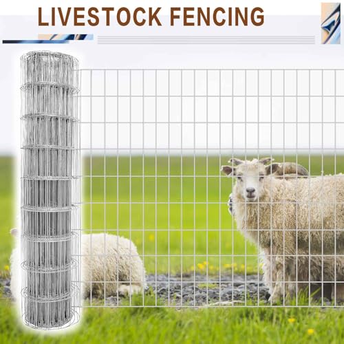 4 ft x 100 ft Galvanized Welded Wire Fence (400 Sq Ft)