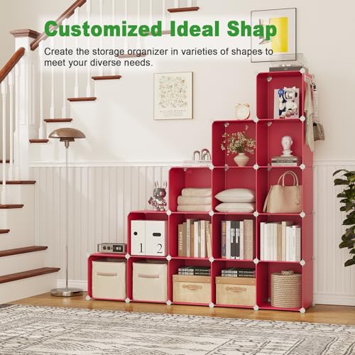 16 Cube Storage Organizer Cube Shelves Units Storage Cubes