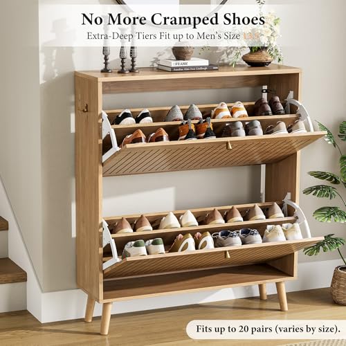 Arch Chic Shoe Cabinet for Entryway