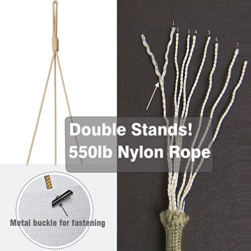 12 Inch 2 Pack Large Hanging Planters for Indoor Outdoor Plants (2 Count)