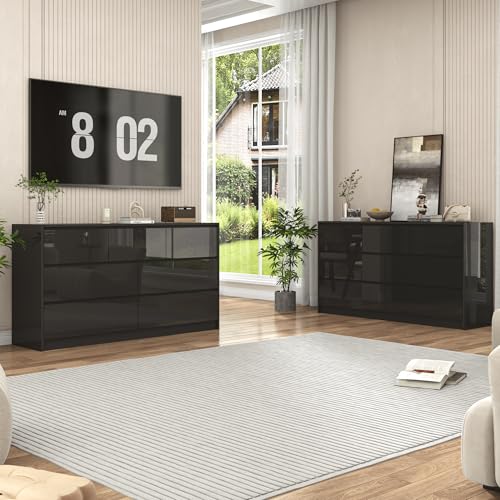 Black Malm Dresser for Bedroom