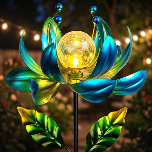 38 Inch Solar Wind Spinner Outdoor