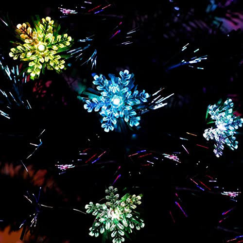 7 ft Pre Lit Optical Fiber Christmas Artificial Tree