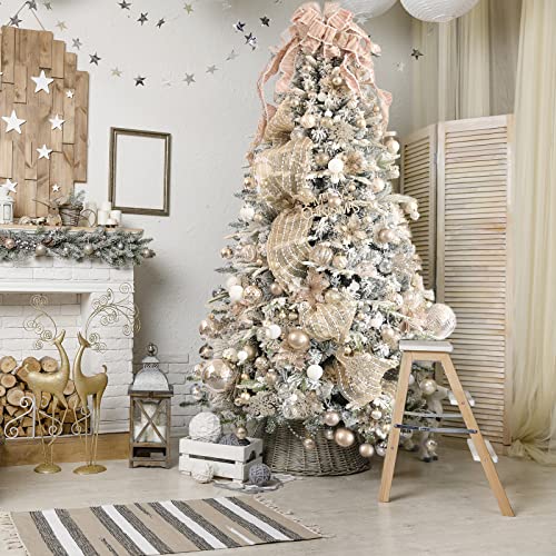 Clear Christmas Ball Ornaments (24 Count)