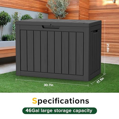 46 Gallon Outdoor Deck Box