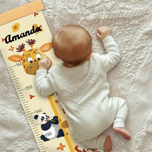 Customize Name Growth Chart Wall