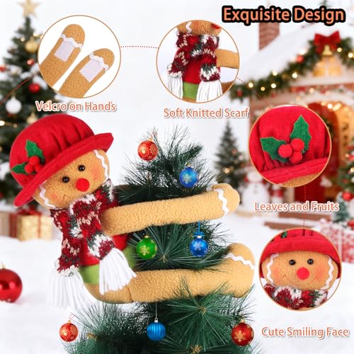 Gingerbread Christmas Tree Topper Decorations