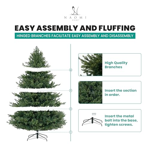 Kinsley 9ft Prelit Aritificial Christmas Tree with 6230 Branch Tips