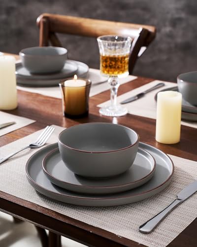 Mercury 18 Piece Stoneware Dinnerware Set