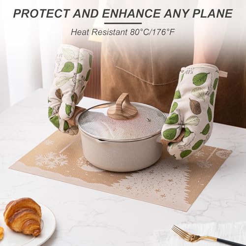 Placemats Set of 4 Washable Indoor (4 Count)