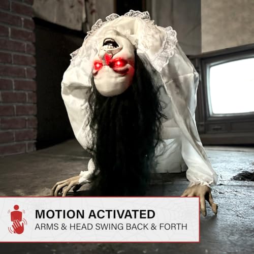 3.0-Ft. Life-Size Animatronic Possessed Woman