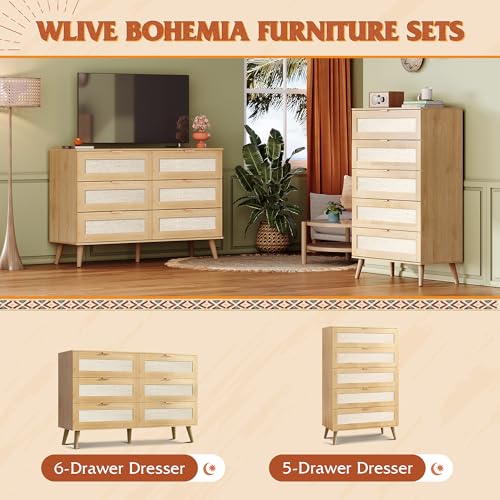 Rattan Dresser for Bedroom