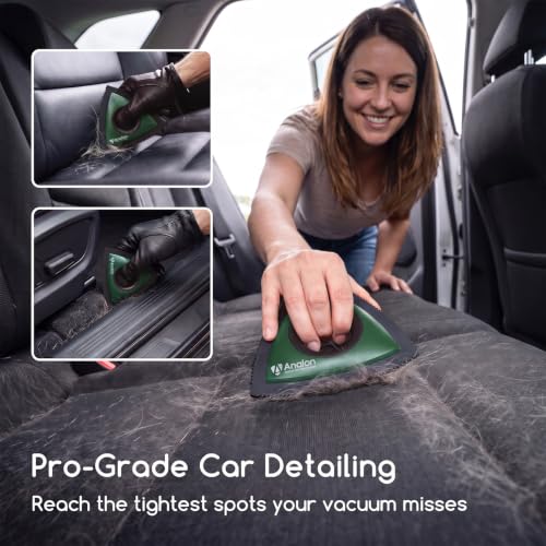 Mini Pet Hair Remover for Car Detailing Dog Hair Tool Brush