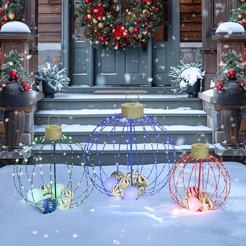 Outdoor Christmas Decorations (3 Count)