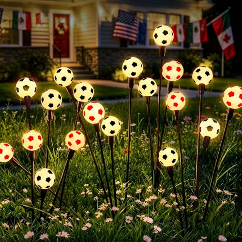 2026 Solar Soccer Lights (8 Count)