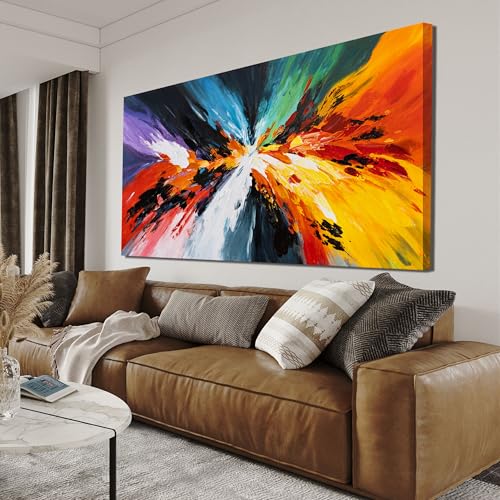 Large Canvas Wall Art Decor For Living Room Abstract Wall Art Decor 29"x58"