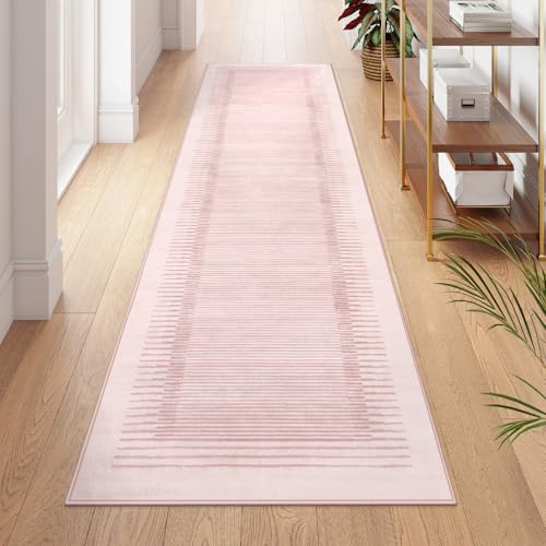 Washable Striped Runners for Hallways 2'6"x8' (20 Sq Ft)
